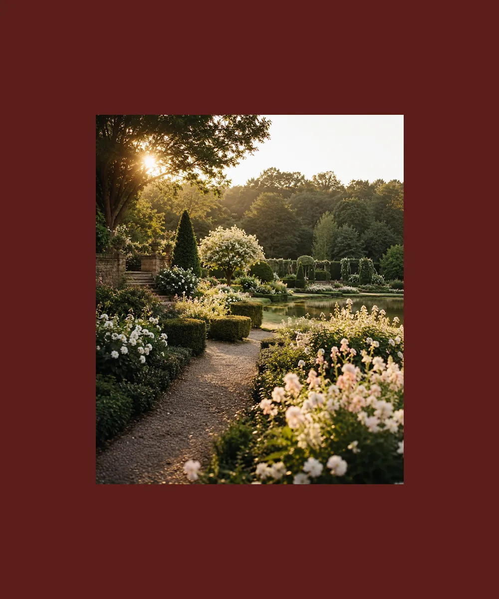 Garden in bloom
