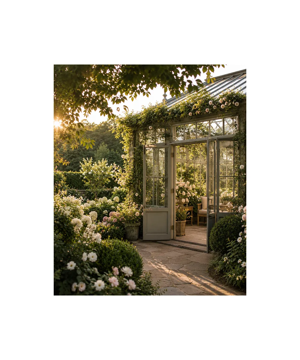 The flower house